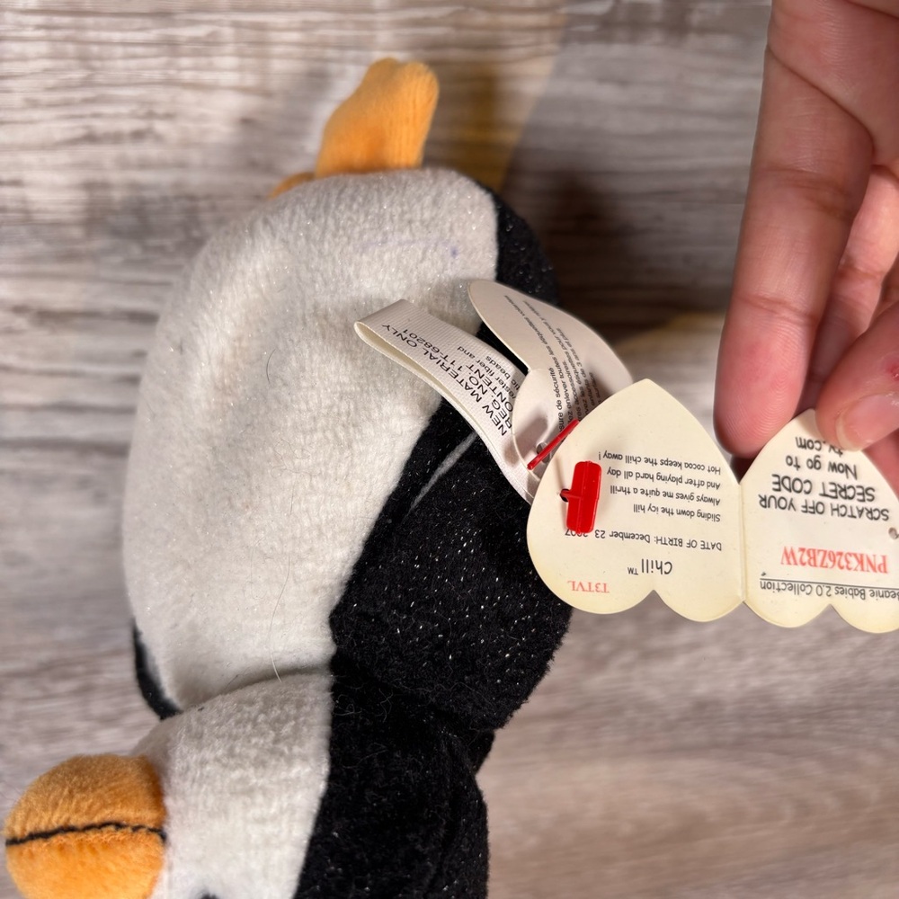 TY Beanie Babies Original Collection Slippery Beanie‎ Babies 2.0 Chill Vintage - Picture 10 of 13